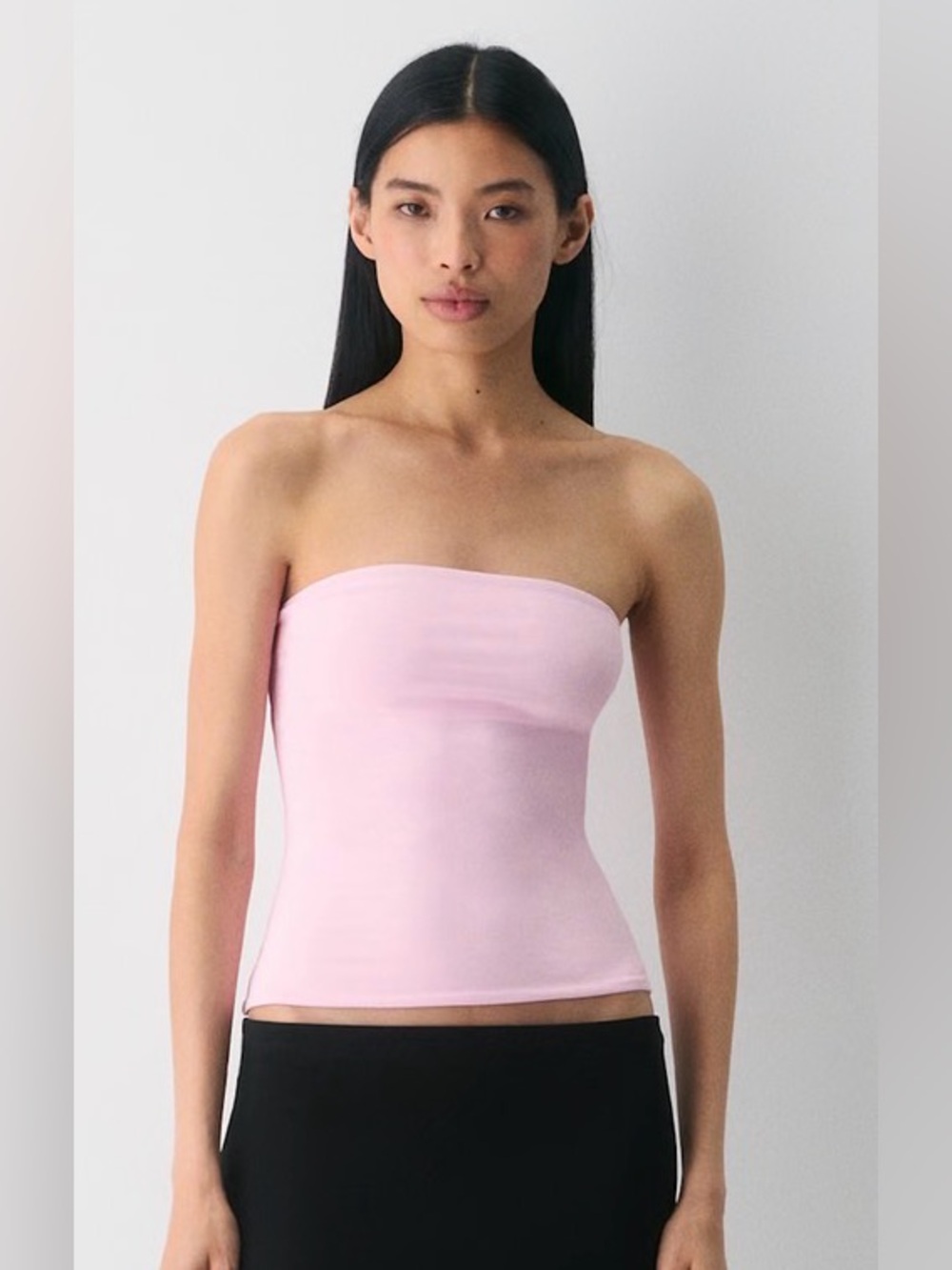 Aritzia contour tube top - light pink